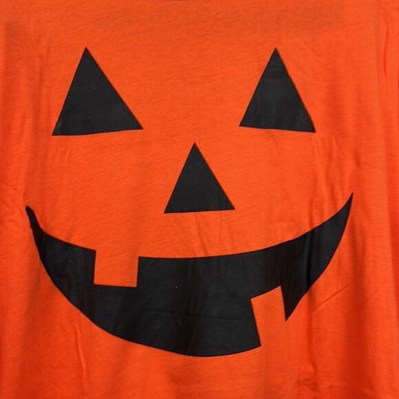 Pumpkin Halloween 2 piece cotton blend pajama set size 7/8 NWT - Picture 6 of 12